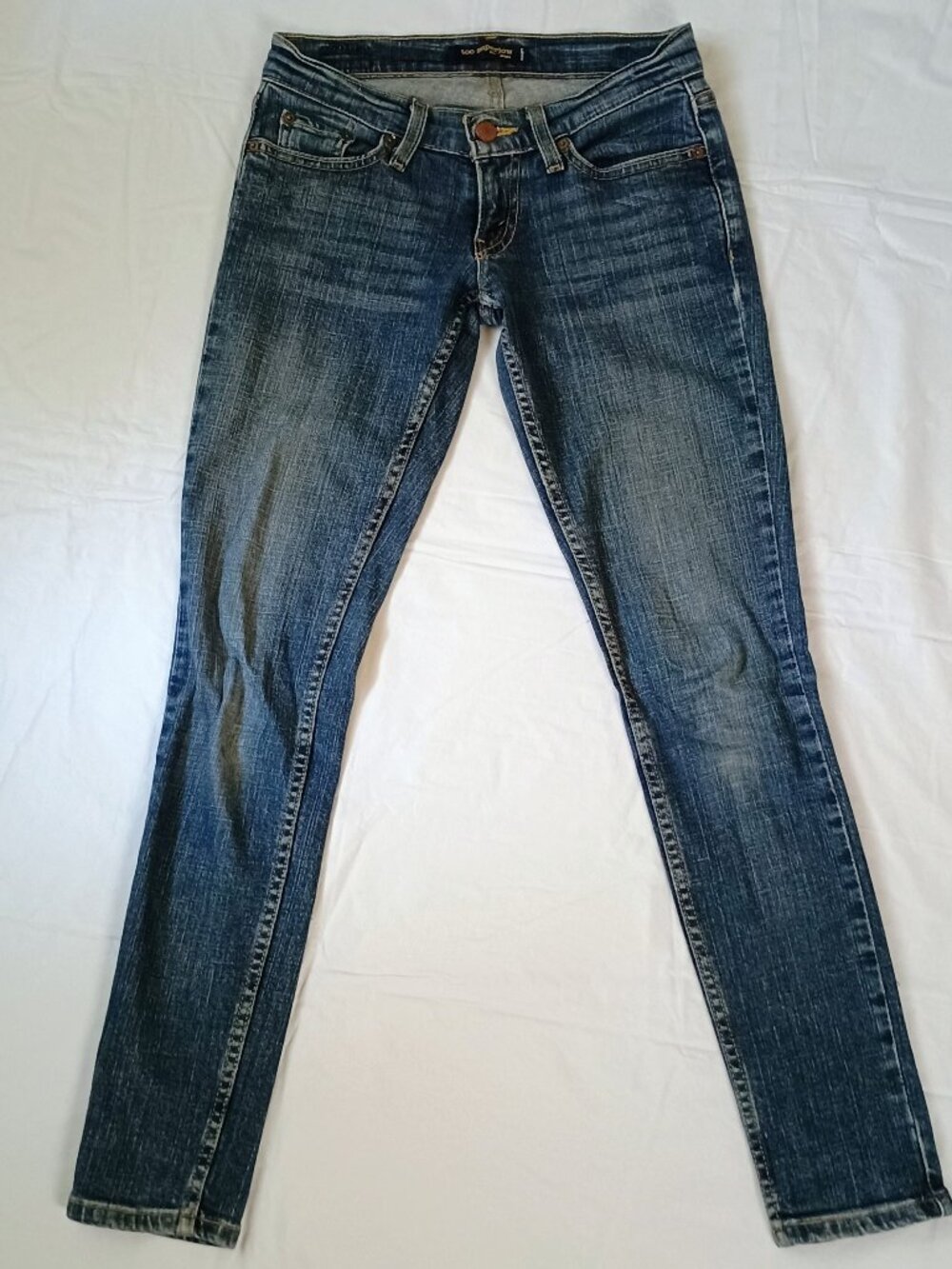 Levi's 524 Women's Too Superlow Ankle Stretch Blue